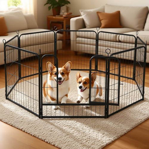 Panel dog pen - 6/8,
