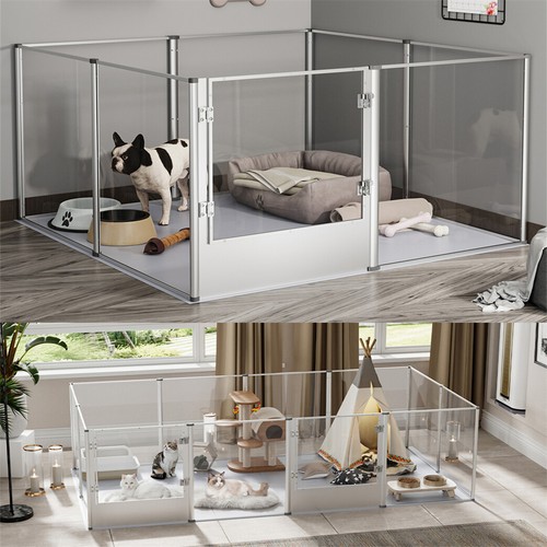 Large acrylic dog playpen cage - dog,