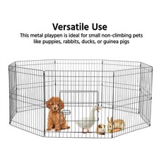 8 Panel Dog Pen Pet Puppy