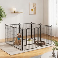 8 Panel Puppy Pen with Door