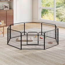8 Panel 80x60cm Dog Playpen